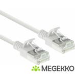 ACT Witte 7 meter LSZH U/FTP CAT6A datacenter slimline, Verzenden