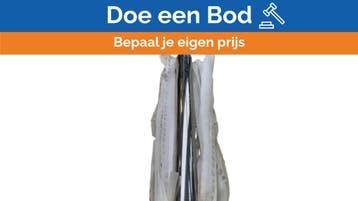 Bieden: Stainless Steel Floor Lamp Viabiz, Ophalen of Verzenden, Nieuw