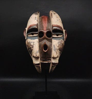 Prachtig! - Masker - Kongo - DR Congo (Zonder minimumprijs), Antiquités & Art