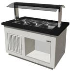 Verwarmd Buffet | PREMIUM LINE | Wit/Graniet | 3x 1/1 GN |, Verzenden, Nieuw in verpakking