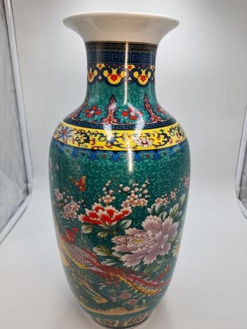 Vaas - Hars - China - Chinees keramische vaas (Zonder