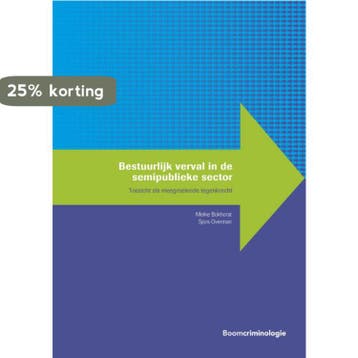Bestuurlijk verval in de semipublieke sector / Handhaving en, Verzenden, Meike Bokhorst