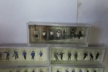 Preiser N - Treinset (9) - 9-delige set figuren. Zie, Nieuw