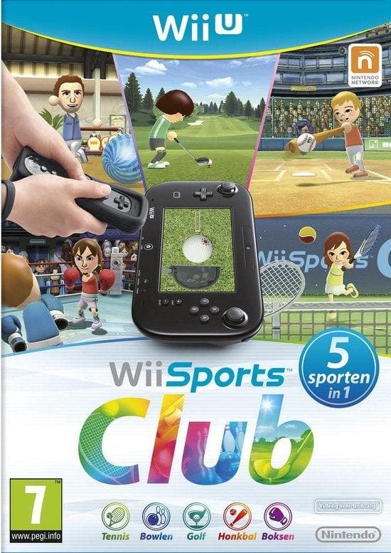 Wii Sports Club (Wii U Games), Games en Spelcomputers, Games | Nintendo Wii U, Zo goed als nieuw, Ophalen of Verzenden