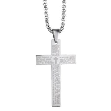 Fako Bijoux - Cubaans Kruis Voor Mannen - Ketting Met Kruis, Verzenden, Nieuw