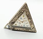 Geneve - Sterling Silber Taschenuhr - Freimaurer - Masonic -, Bijoux, Sacs & Beauté