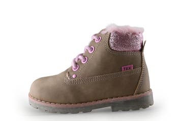 Leone Boots Meisjes in maat 24 Beige, Kinderen en Baby's, Verzenden, Jongen of Meisje, Schoenen, Zo goed als nieuw