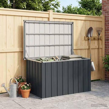 vidaXL Tuinbox 109x67x65 cm antraciet, Verzenden, Nieuw