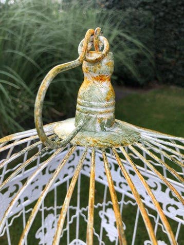 Art nouveau Cage à oiseaux - Fer - Cage à oiseaux, Antiquités & Art