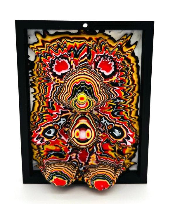 PYTHIA(1993) - Reliëf, Mickey Mouse Psychedelic Layer - 20, Antiek en Kunst, Antiek | Speelgoed