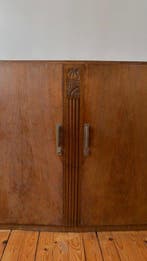 Kast - Hout - Art-Deco halfschrank