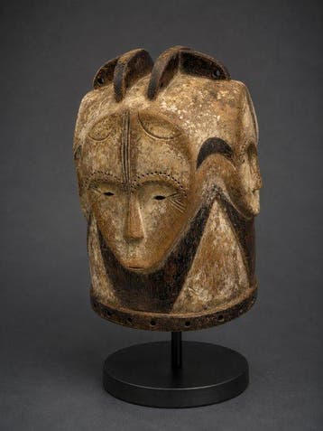 helm - fang fang - Giftand - Gabon (Zonder minimumprijs), Antiek en Kunst