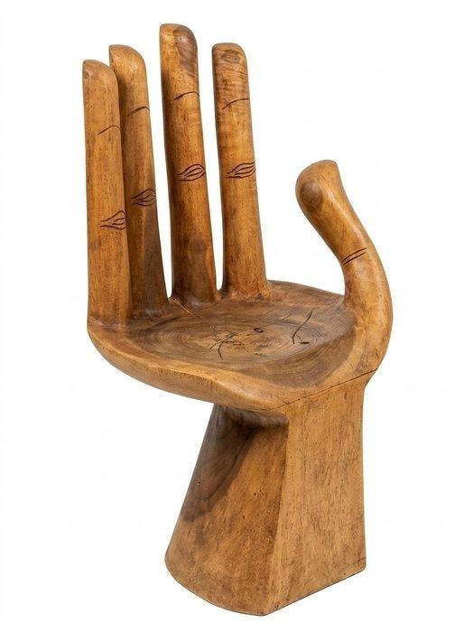 Chaise - Bois, Antiek en Kunst, Kunst | Designobjecten