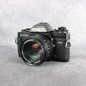 Minolta X-700 + MD 1,7/50mm | Single lens reflex camera