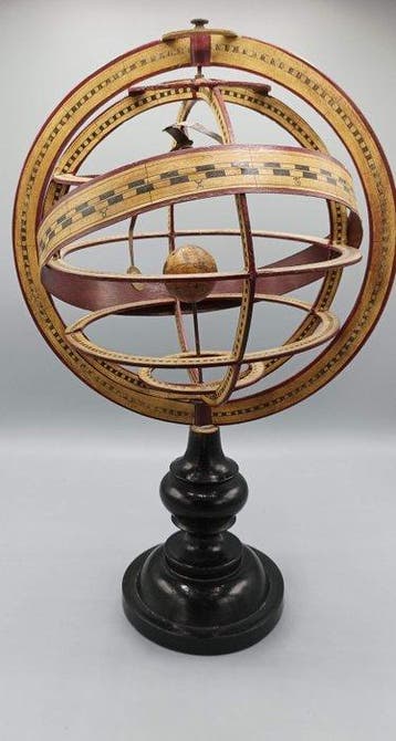 Armillarium - Metaal, Papier - 1750-1800 - Tolemaïsche