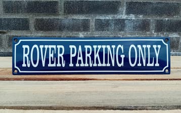 Rover parking only, Verzenden, Nieuw