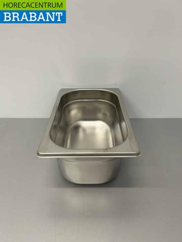 HCB, bac Gastronorm en acier inoxydable, bac GN 1/4,, Verzenden