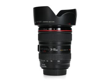 Canon EF 24-105mm f/4 L IS USM - Zoomlens - 1 jaar garantie, Ophalen of Verzenden