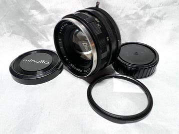 Minolta MINOLTA AUTO ROKKOR-PF 55mm F1.8 Objectif d’appareil