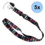 Fako Bijoux - Keycord Print - Lanyard - Sleutelkoord -, Verzenden, Nieuw