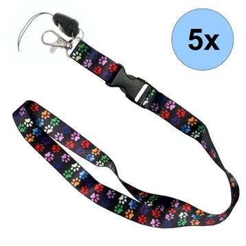 Fako Bijoux - Keycord Print - Lanyard - Sleutelkoord -, Verzenden