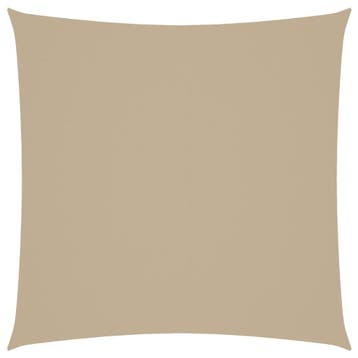 Zonnezeil 4x4m Beige | Tweede kansje | OP = OP (zonnedoek), Tuin en Terras, Verzenden, Zo goed als nieuw