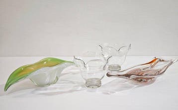 Vide-poche (4) - Orrefors - Set van 4 glazen