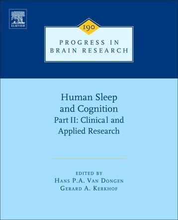 Human Sleep and Cognition - Hans P.A. Van Dongen - 978044453, Boeken, Studieboeken en Cursussen, Verzenden, Nieuw