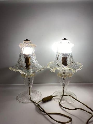 Lampe de table (2) - Verre de Murano