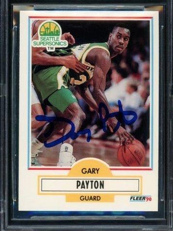 Seattle SuperSonics - NBA - Gary Payton - 1990 Fleer -, Nieuw