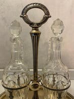 Sambonet - Tafelservies - Gemalen glas, .800 zilver -