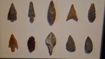 préhistoire silex Tête de flèche - 120 mm (Sans prix de