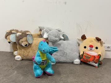 Veiling - Knuffels set 6-delig, Nieuw