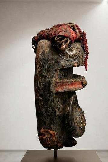 Wandelstok - Hout - Diermasker