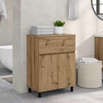 vidaXL Badkamer vaniteitsunit Artisanaal eiken 60 x 35 x 80, Verzenden, Nieuw