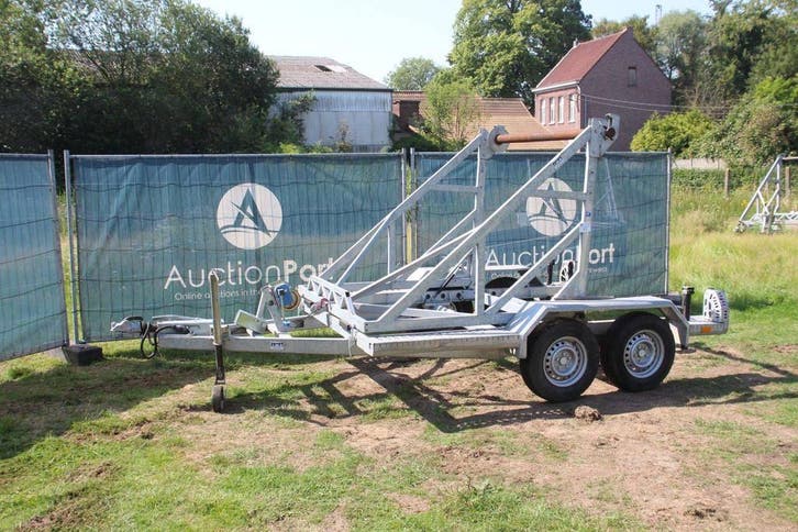 Veiling: Kabelhaspelwagen Ta-No 3500kg, Watersport en Boten, Boottrailers, Ophalen