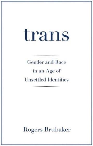 Trans 9780691172354 Rogers Brubaker, Verzenden, Rogers Brubaker