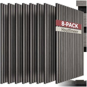 Akoestische panelen Sonic Wall III in houtlook, Verzenden