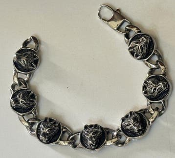 Set Leon i Lobo voor Bikers Moto - 2-delige sieradenset -