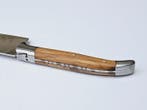 Laguiole - Santoku Knife - Olive Wood - incl. Certificate -