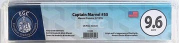 Captain Marvel #55 - EGC 9.8 - 1 Graded comic - EO - 1978, Boeken, Nieuw