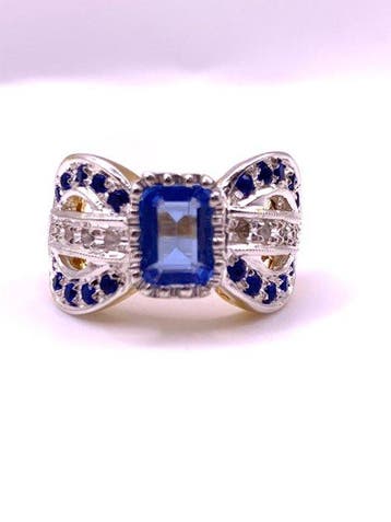 Sans prix de réserve - Bague de cocktail - 9 carats Or