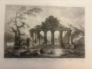 Italië - Campanië/ Paestum; Charles-Guillaume Weisbrod (1743, Boeken, Nieuw