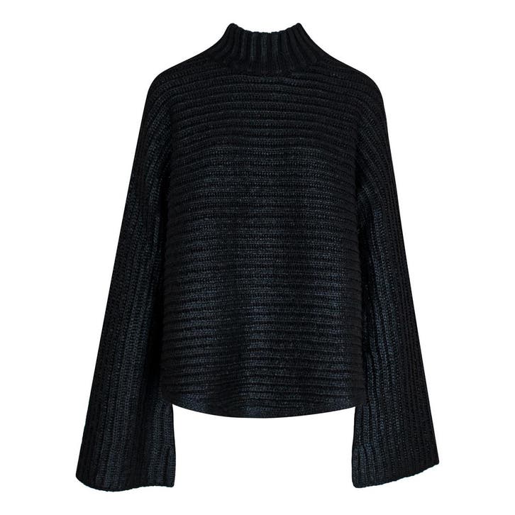 Frogbox • zwarte coated trui • 38, Vêtements | Femmes, Pulls & Gilets, Envoi