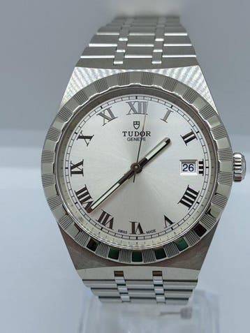 Tudor - Royal 38mm Acciaio Quadrante Argenté FULL SET -