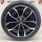 Porsche Taycan Turbo Aero Design 20inch met winterbanden, Ophalen, Banden en Velgen