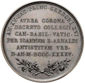 Italië. Medal Roma Gregorio XVI (1831-1846). Medaglia
