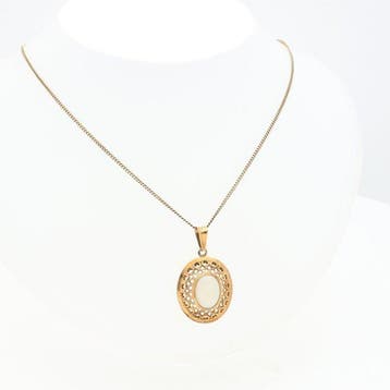 Collier - 14 carats Or jaune Opale, Bijoux, Sacs & Beauté
