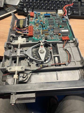 Tandon TM848E 8 inch vintage floppydrive ,very rare ! IBM, Nieuw