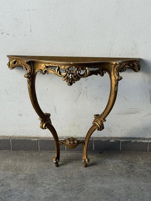 Console - Bois - Console murale, Antiek en Kunst, Antiek | Overige Antiek